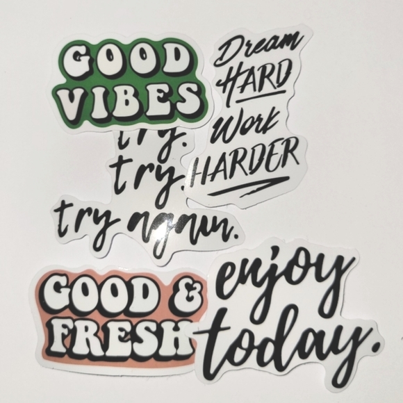 50pcs Inspirational Doodle Stickers - Picture 4 of 7